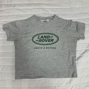 Land Rover gray Women’s baby tee
